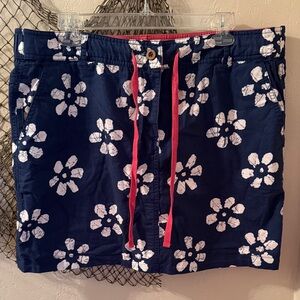 Tailor Vintage Floral Reversible Skirt XL